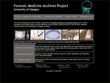 Tablet Screenshot of fmap.archives.gla.ac.uk