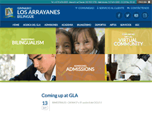 Tablet Screenshot of gla.edu.co