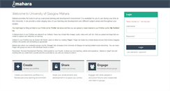 Desktop Screenshot of portfolio.gla.ac.uk