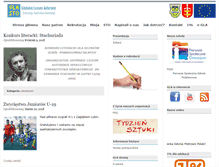 Tablet Screenshot of gla.edu.pl